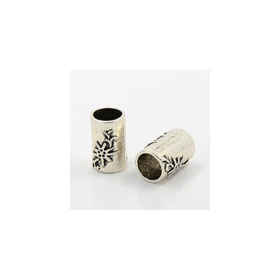 Tibetan Style European Beads Large Hole Beads Lead Free&Cadmium Free Column Antique Silver about 195mm long 13mm wide
Tibetan Style European Beads Large Hole Beads Lead Free&Cadmium Free Column Antique Silver about 195mm long 13mm wide