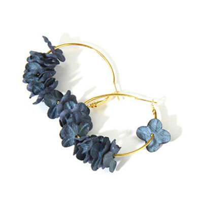 Elegant Cloth Flower Drop Earrings Sweety Colourful Petal Alloy Ear Circle Big Earrings Charm Jewellery For Women
Elegant Cloth Flower Drop Earrings Sweety Colourful Petal Alloy Ear Circle Big Earrings Charm Jewellery For Women