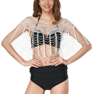 Women Bathing Lace Crochet Bikini Hollow Out Swimwear Summer Beach Bikinis Outside Short Cover up
Women Bathing Lace Crochet Bikini Hollow Out Swimwear Summer Beach Bikinis Outside Short Cover up