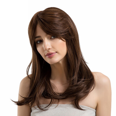 〖Follure〗Ladies Natural Color Side Parting Long Straight Hair Human Hair Wigs with Bangs
〖Follure〗Ladies Natural Color Side Parting Long Straight Hair Human Hair Wigs with Bangs