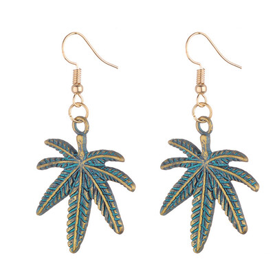 1Pair New Fashion Jewelry Vintage Ancient Bronze Green Alloy Maple Leaf Dangle Earrings for Women Girl Leaves Female Earrings
1Pair New Fashion Jewelry Vintage Ancient Bronze Green Alloy Maple Leaf Dangle Earrings for Women Girl Leaves Female Earrings