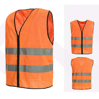 120046L-2 Reflective Safety Vest High Visibility Safety Vest Bright Neon Color Breathable Vest with 2-inch Reflective Strips for C
120046L-2 Reflective Safety Vest High Visibility Safety Vest Bright Neon Color Breathable Vest with 2-inch Reflective Strips for C