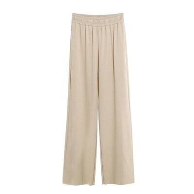 Fashion Women Wide Legs Pants Loose Plus Size Ribbed Elastic High Waist Solid Straight Casual Trousers
Fashion Women Wide Legs Pants Loose Plus Size Ribbed Elastic High Waist Solid Straight Casual Trousers