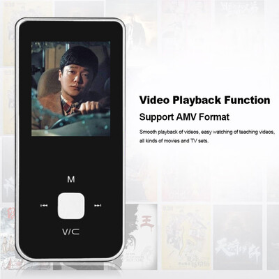MP3 MP4 Digital Player with 18 Inches Screen Music Player Lossless Audio Video Player Support E-book FM Radio Voice Recording TF
MP3 MP4 Digital Player with 18 Inches Screen Music Player Lossless Audio Video Player Support E-book FM Radio Voice Recording TF