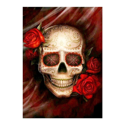 halloween skull Diamond Painting Full Round red rose New DIY Toy sticking drill cross embroidery 5D simple home decorative
halloween skull Diamond Painting Full Round red rose New DIY Toy sticking drill cross embroidery 5D simple home decorative