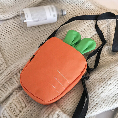 Tailored Female Bag Creative Mobile Phone Bag Female Canvas Shoulder Bag Cute Carrot Bag
Tailored Female Bag Creative Mobile Phone Bag Female Canvas Shoulder Bag Cute Carrot Bag