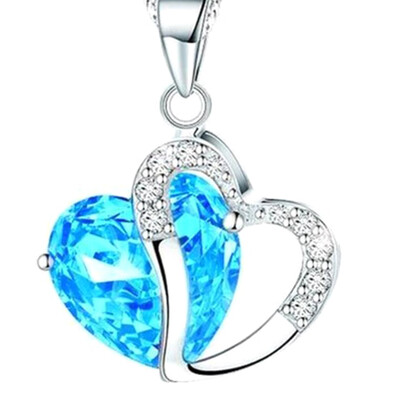 Fashion Heart Pendant Necklace Pendant necklaces Rhinestone Gold Silver Half Half Gift For Best Friends Jewelry - Gift Boxed
Fashion Heart Pendant Necklace Pendant necklaces Rhinestone Gold Silver Half Half Gift For Best Friends Jewelry - Gift Boxed