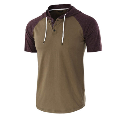 Toponeto Men Casual Summer Patchwork Drawsting Short Sleeve Hoodie T-Shirt Top Blouse
Toponeto Men Casual Summer Patchwork Drawsting Short Sleeve Hoodie T-Shirt Top Blouse
