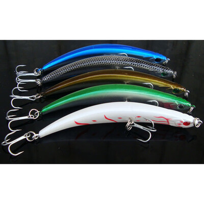 Saidsome 5pc Fishing Minnow Lure Artificial fishing lures with 2 fish hooks 11 cm 12g fishing bait fishing lure
Saidsome 5pc Fishing Minnow Lure Artificial fishing lures with 2 fish hooks 11 cm 12g fishing bait fishing lure