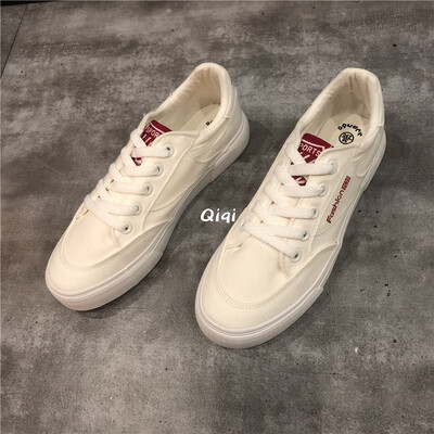 Summer breathable white shoes female Joker canvas shoes female students Korean version of the original wind ulzzang board shoes
Summer breathable white shoes female Joker canvas shoes female students Korean version of the original wind ulzzang board shoes