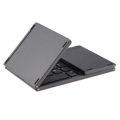 Portable Mini Ultra Slim Thin Foldable Folding BT Wireless Keyboard with Touchpad for iPhone 6siPad ProMacBook Mobile Phone Tabl
Portable Mini Ultra Slim Thin Foldable Folding BT Wireless Keyboard with Touchpad for iPhone 6siPad ProMacBook Mobile Phone Tabl