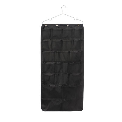 Dual-Sided Hanging Closet Organizer 42 Mesh Pockets Jewelry Organizer Storage Bag with Hanger
Dual-Sided Hanging Closet Organizer 42 Mesh Pockets Jewelry Organizer Storage Bag with Hanger