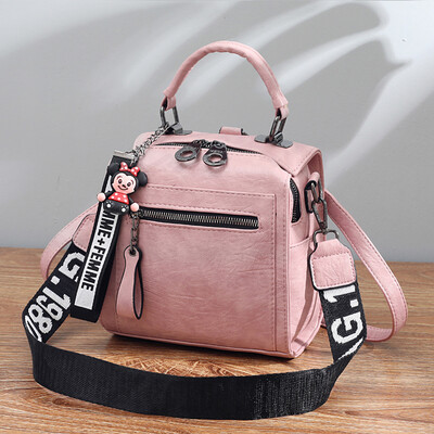 Bag girl fashion uses texture double shoulder backpack soft Han hundred oblique satchel ins single shoulder handheld
Bag girl fashion uses texture double shoulder backpack soft Han hundred oblique satchel ins single shoulder handheld