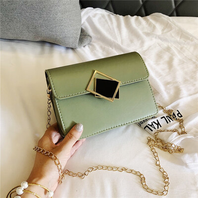 2019 new simple small fresh shoulder bag fashion temperament chain bag female casual wild Messenger small square bag
2019 new simple small fresh shoulder bag fashion temperament chain bag female casual wild Messenger small square bag