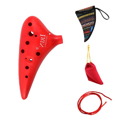 12 Hole Alto C Ocarina Vessel Flute ABS Material Sweet Potato Shape with 2 Protective Bags Musical Gift for Beginners
12 Hole Alto C Ocarina Vessel Flute ABS Material Sweet Potato Shape with 2 Protective Bags Musical Gift for Beginners