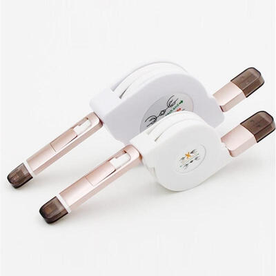 Retractable Charge Cable 2-in-1 Micro USB Lightning Charging And Syncing Cable-1m
Retractable Charge Cable 2-in-1 Micro USB Lightning Charging And Syncing Cable-1m