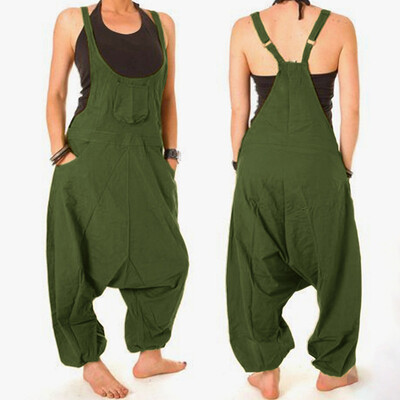 Starmoon Women Casual Sleeveless Solid Jumpsuit Drop Crotch Loose Pocket Strap Jumpsuit
Starmoon Women Casual Sleeveless Solid Jumpsuit Drop Crotch Loose Pocket Strap Jumpsuit