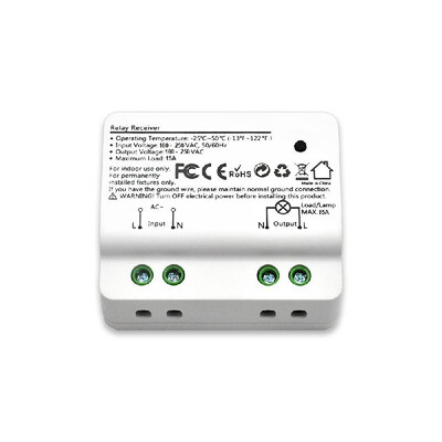 Practical Relay Receiver 15A SmartHome Wi-Fi Intelligent Switch Breaker Module APP Control Support for Amazon Echo Alexa Google Ho
Practical Relay Receiver 15A SmartHome Wi-Fi Intelligent Switch Breaker Module APP Control Support for Amazon Echo Alexa Google Ho