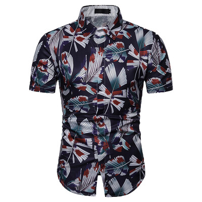 Tailored Summer Casual Fashion Mens 3D Color Print Trend Color Short-sleeved Shirt Blouse
Tailored Summer Casual Fashion Mens 3D Color Print Trend Color Short-sleeved Shirt Blouse