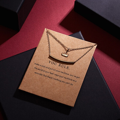 Double Layer CROWN Female Necklace Ladies Necklaces Vintage Pendant Charm Women Friend Gifts
Double Layer CROWN Female Necklace Ladies Necklaces Vintage Pendant Charm Women Friend Gifts