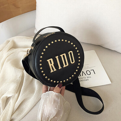 Tailored Women Fashion Portable Small Round Bag Wild Wide Shoulder Strap Messenger Bag
Tailored Women Fashion Portable Small Round Bag Wild Wide Shoulder Strap Messenger Bag