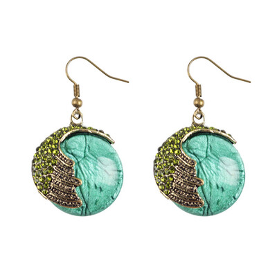 Jewelry Handmade Retro Bohemian Style Opal Phoenix Peacock Crystal Earrings Accessories
Jewelry Handmade Retro Bohemian Style Opal Phoenix Peacock Crystal Earrings Accessories