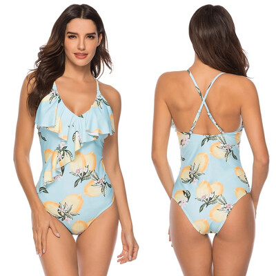 Roseonmyhand Women High Waist Backless Cross Swimwear Ruffle Swimsuit Push Up Padded Bikini
Roseonmyhand Women High Waist Backless Cross Swimwear Ruffle Swimsuit Push Up Padded Bikini