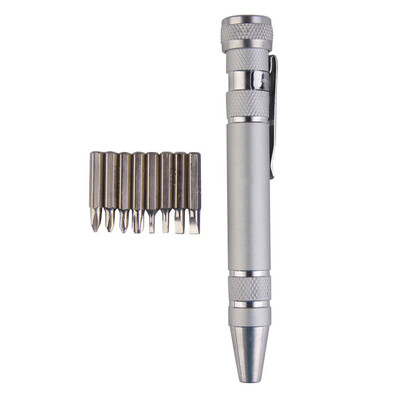 〖Follure〗Precision Screwdriver Pen Style Mini Torx Slotted Screw Driver Multi-Tool 8 in 1
〖Follure〗Precision Screwdriver Pen Style Mini Torx Slotted Screw Driver Multi-Tool 8 in 1