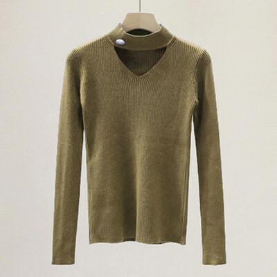 Women Knitted Pullovers Sweater Hollow Out Turtleneck Button Long Sleeves Slim Elegant Autumn Winter Office Street Knitting Top
Women Knitted Pullovers Sweater Hollow Out Turtleneck Button Long Sleeves Slim Elegant Autumn Winter Office Street Knitting Top