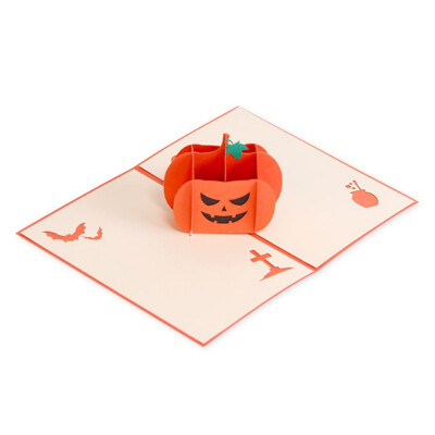 New Halloween 3D Popup Angry Pumpkin Greeting Card Creative Holiday Invitations Card Envelope Included for Festival Congratulation
New Halloween 3D Popup Angry Pumpkin Greeting Card Creative Holiday Invitations Card Envelope Included for Festival Congratulation
