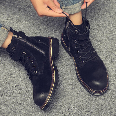 Joker wild fashion breathable casual Martin shoes British American trend tooling Martin boots high help men Martin shoes
Joker wild fashion breathable casual Martin shoes British American trend tooling Martin boots high help men Martin shoes