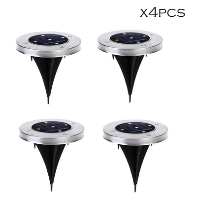 Siaonvr 4Pcs 5LED Solar Power Buried Light Under Ground Lamp Outdoor Path Garden Decking
Siaonvr 4Pcs 5LED Solar Power Buried Light Under Ground Lamp Outdoor Path Garden Decking