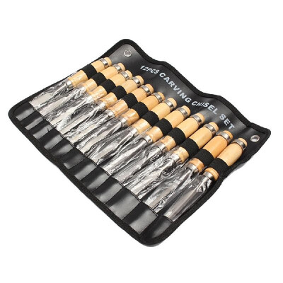 12Pcs Wood Carving Hand Chisel Tool Set Woodworking Professional Gouges
12Pcs Wood Carving Hand Chisel Tool Set Woodworking Professional Gouges