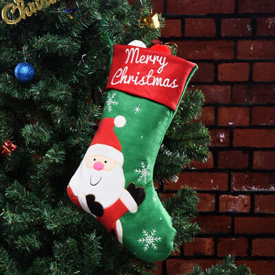 New Hot Christmas Stockings Pendant Cloth Ornaments Christmas Santa Claus Candy Gift Bag Xmas Tree Hanging Decor
New Hot Christmas Stockings Pendant Cloth Ornaments Christmas Santa Claus Candy Gift Bag Xmas Tree Hanging Decor