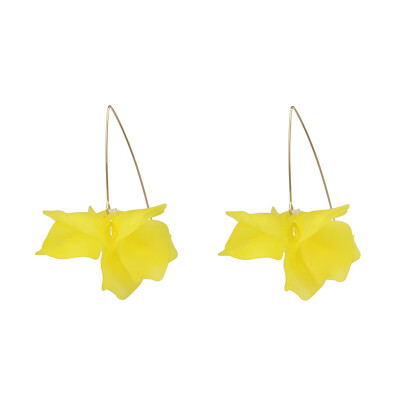 2019 New arrival Fashion colorful Resin Flower Long Earrings Bohemia Handmade Petal Dangle Earrings For Women ZA Jewelry Gift
2019 New arrival Fashion colorful Resin Flower Long Earrings Bohemia Handmade Petal Dangle Earrings For Women ZA Jewelry Gift