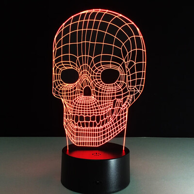 Yeduo Illusion Skeleton 3D LED Night Light Acrylic Colorful Kids Baby Bedroom USB Table Lamp
Yeduo Illusion Skeleton 3D LED Night Light Acrylic Colorful Kids Baby Bedroom USB Table Lamp