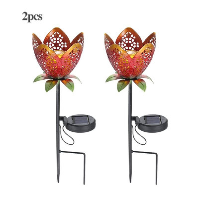 Solar LED Flower Light Lawn Lantern Flame Lamp Water-resistant Outdoor Lights for Walkway Lawn Path Garden LED Landscape Lamps 2p
Solar LED Flower Light Lawn Lantern Flame Lamp Water-resistant Outdoor Lights for Walkway Lawn Path Garden LED Landscape Lamps 2p