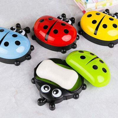 Bathroom Cartoon Ladybird Cute Soap Holder Storage Box Travel Portable Soap Dish Bathroom Items
Bathroom Cartoon Ladybird Cute Soap Holder Storage Box Travel Portable Soap Dish Bathroom Items