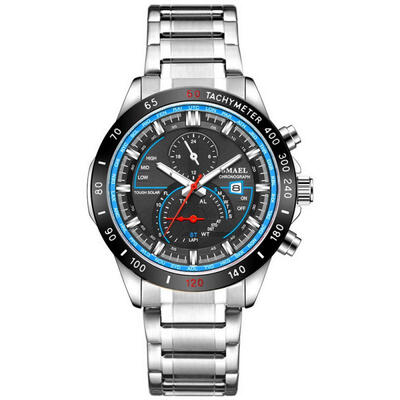 SMAEL 9062 Fashion Sports Watch Casual Waterproof Stainless Steel Wristwatch Male Calendar Quartz Watches
SMAEL 9062 Fashion Sports Watch Casual Waterproof Stainless Steel Wristwatch Male Calendar Quartz Watches