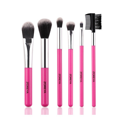 New 6pcsset Makeup Brushes Set Powder Eyebrow Blush Cosmetic Kit Makeup Brush Pincel Maquiagem Professional Completa
New 6pcsset Makeup Brushes Set Powder Eyebrow Blush Cosmetic Kit Makeup Brush Pincel Maquiagem Professional Completa