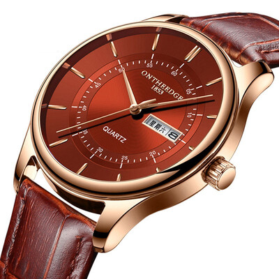 Men Watch Masculino Genuine Leather Strap Wristwatch Para Hombre Waterproof Fashion Watch
Men Watch Masculino Genuine Leather Strap Wristwatch Para Hombre Waterproof Fashion Watch