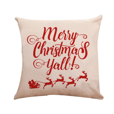 Tailored Merry Christmas Square Home Car Decor Throw Pillow Case Sofa Waist Cushion Cover
Tailored Merry Christmas Square Home Car Decor Throw Pillow Case Sofa Waist Cushion Cover