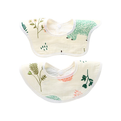 Bobora Baby Supplies 360 Rotating Cotton Cartoon Flower Print Saliva Thickened Dark Feeding Bib 2 pieces 0-3Y Boy Girl
Bobora Baby Supplies 360 Rotating Cotton Cartoon Flower Print Saliva Thickened Dark Feeding Bib 2 pieces 0-3Y Boy Girl