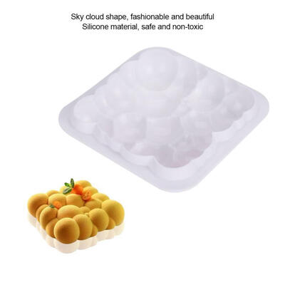 Sky Cloud Shape Silicone Mold for Baking Chocolate Ice Cream Kitchen Tool Baking Tool Baking Mould
Sky Cloud Shape Silicone Mold for Baking Chocolate Ice Cream Kitchen Tool Baking Tool Baking Mould