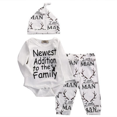 Family New Addition Baby Boys Reindeer Tops Romper Pants Legging Hat Outfits Set
Family New Addition Baby Boys Reindeer Tops Romper Pants Legging Hat Outfits Set