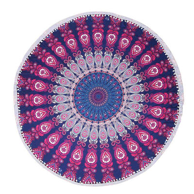 Large Microfiber Reactive Printed Round Beach Towel Serviette De Plage Toalla Playa Beach Swim Towel 150cm
Large Microfiber Reactive Printed Round Beach Towel Serviette De Plage Toalla Playa Beach Swim Towel 150cm