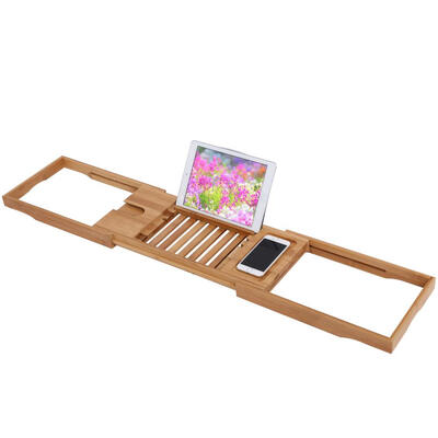 Greensen 1Pc Extendable Bamboo Bathtub Rack Shelf Bathroom Shower Tub Caddy Book Reading Tray Stand New
Greensen 1Pc Extendable Bamboo Bathtub Rack Shelf Bathroom Shower Tub Caddy Book Reading Tray Stand New