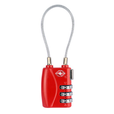 〖Follure〗3-Dial Combination TSA Luggage Padlock Case Travel Suitcase Wire Customs Lock
〖Follure〗3-Dial Combination TSA Luggage Padlock Case Travel Suitcase Wire Customs Lock