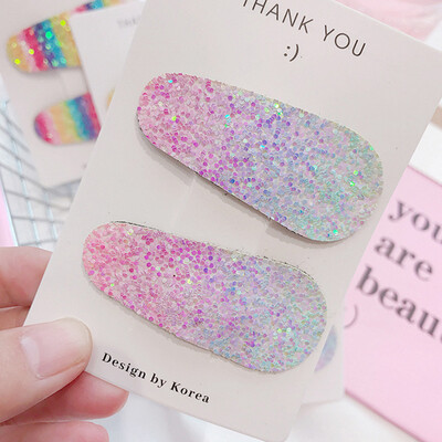 BarrettesHairpin Powder Blue Gradient Rainbow Print Gradient Color Sequins Hairpin Bangs Clip Hairpin
BarrettesHairpin Powder Blue Gradient Rainbow Print Gradient Color Sequins Hairpin Bangs Clip Hairpin