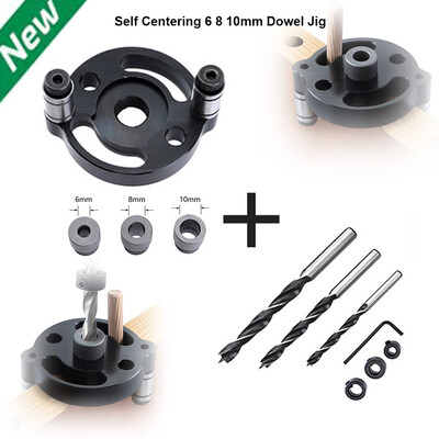〖Follure〗Self Centering 6 8 10mm Dowel Jig Wood Panel Hole Puncher Hole Locator Beech Ce
〖Follure〗Self Centering 6 8 10mm Dowel Jig Wood Panel Hole Puncher Hole Locator Beech Ce